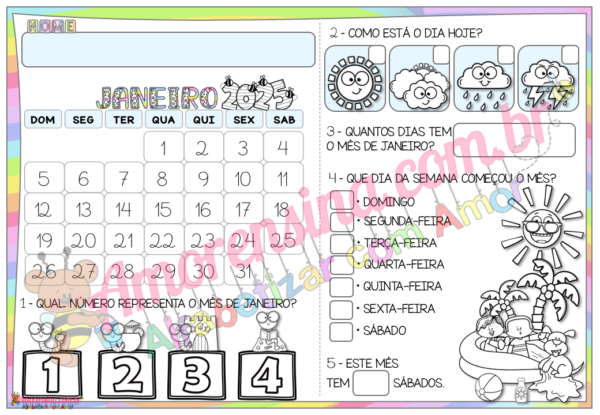 Calendário Anual 2025:  Anos Iniciais do Ensino Fundamental - Image 6