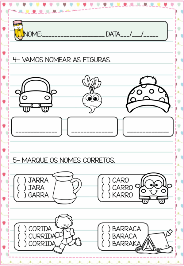 Apostila de Atividades com Sílabas Complexas - Imagem 3