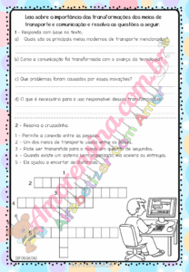 Trabalho e Inovação Tecnológica - 5º ano - Loja amor ensina